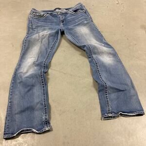 y2k vigoss low rise western bootcut jeans 34x31